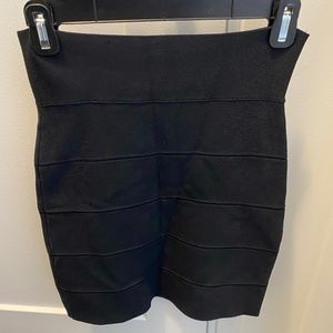 BCBG MAXAZRIA Black Bodycon Skirt - Size Small